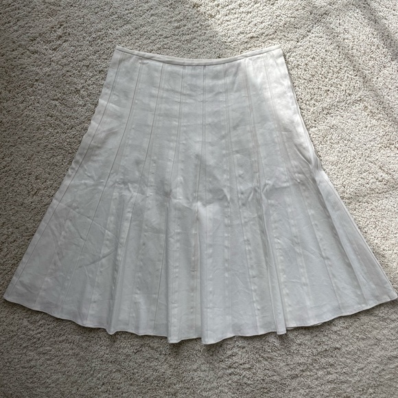 White Midi Skirt by Calvin Klein - Picture 1 of 7